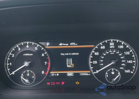 2017 Genesis G90 5.0 Ultimate z USA, uszkodzony, nr VIN KMHG54JH0HU030529